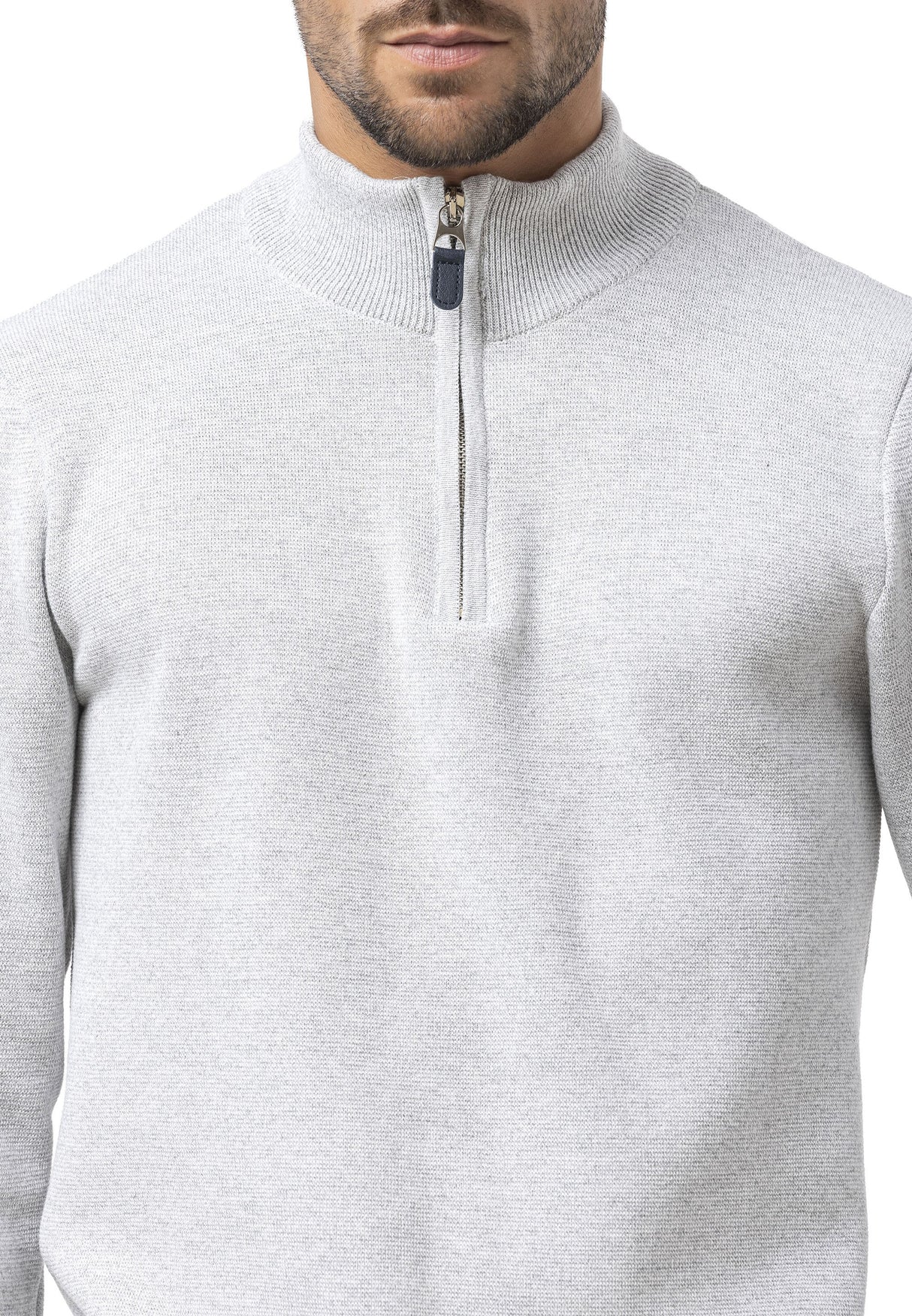 CP290 Erkek Fermuarlı Sweatshirt – Pamuklu konfor, sportif stille buluşuyor