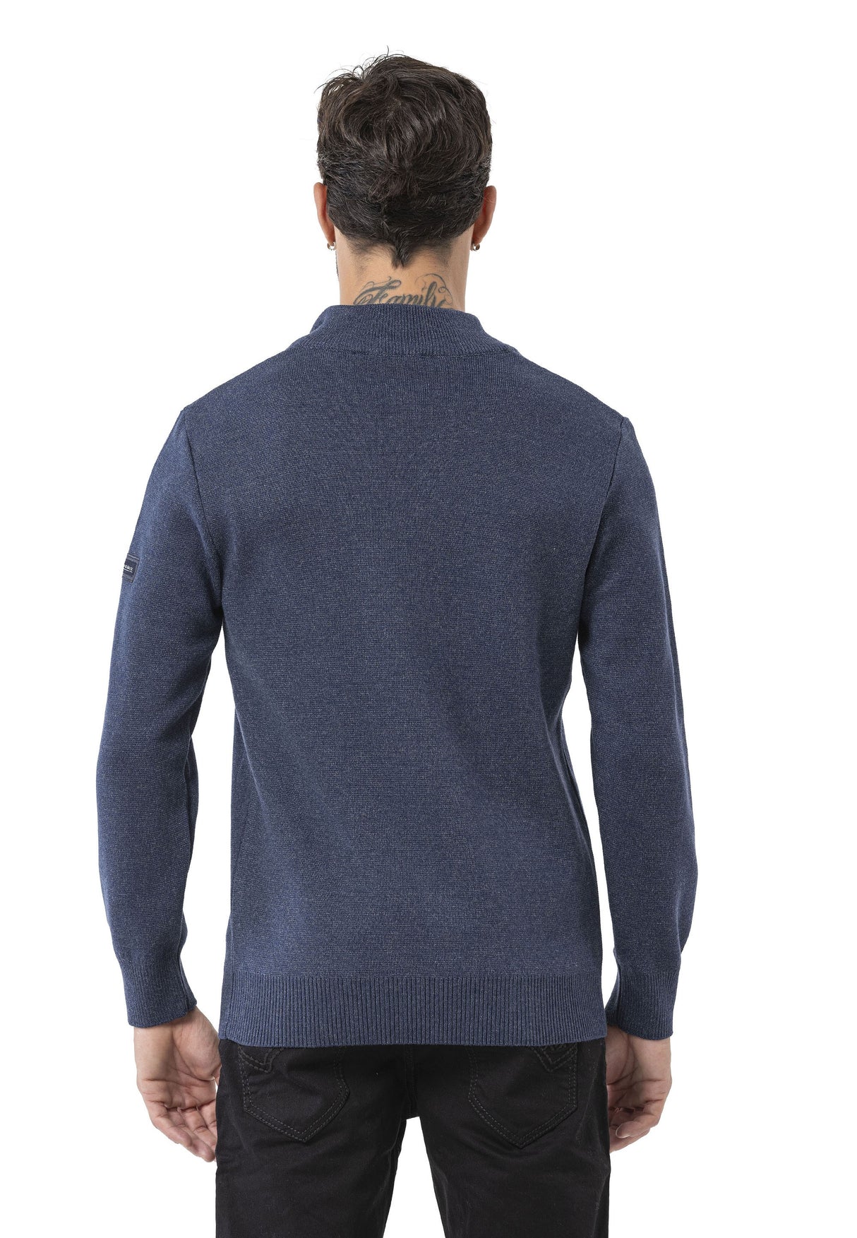 CP290 Erkek Fermuarlı Sweatshirt – Pamuklu konfor, sportif stille buluşuyor