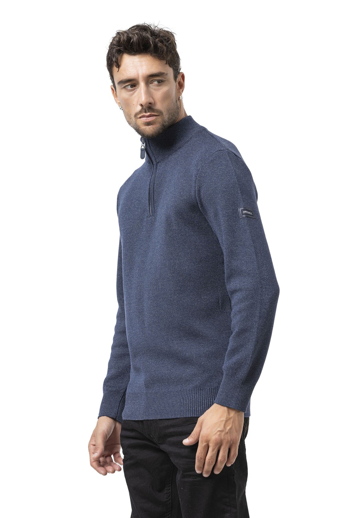 CP290 Erkek Fermuarlı Sweatshirt – Pamuklu konfor, sportif stille buluşuyor