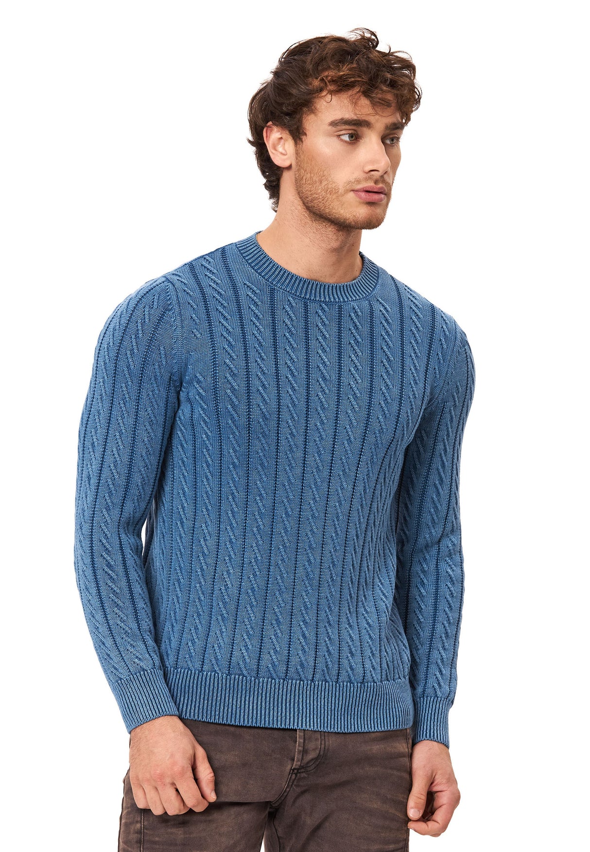 CP285 Erkek Triko Kazak – Zamansız Şıklık ve Üstün Konfor