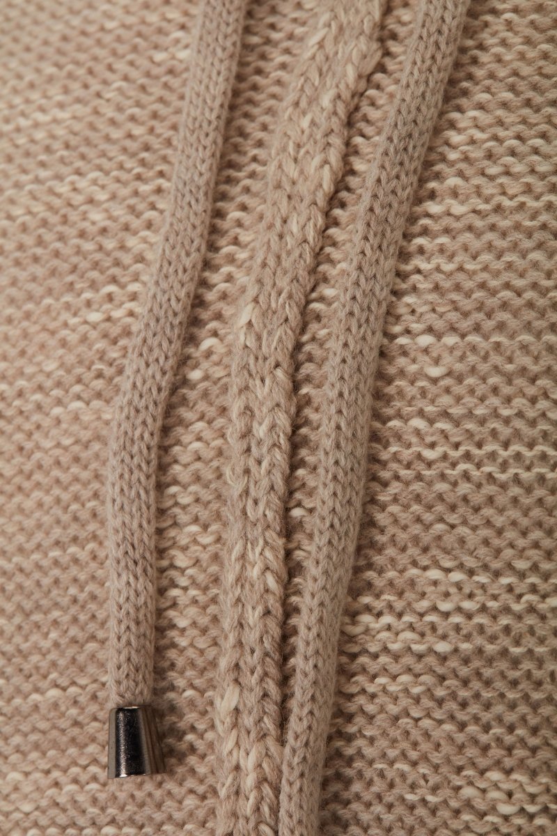 CP153 Kapşonlu Slim Fit Triko Erkek Kazak