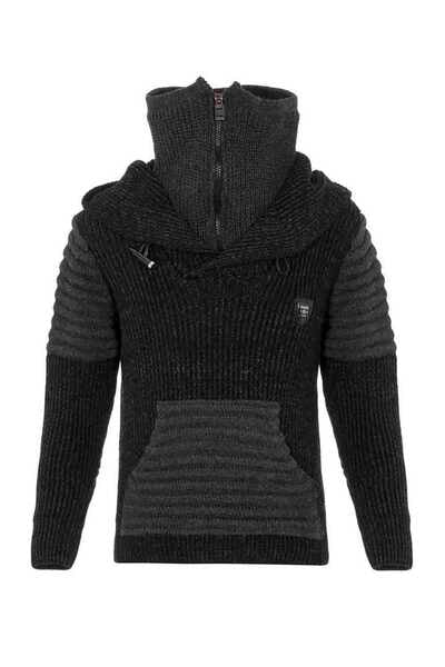 BP113 Erkek Çocuk Boğazlı Triko