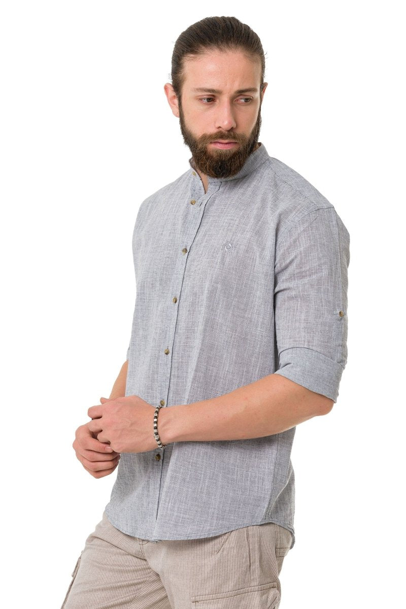 CH198 Keten Yazlık Gömlek