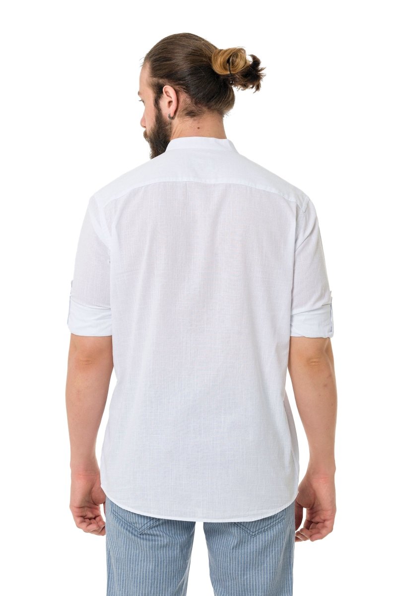 CH198 Keten Yazlık Gömlek