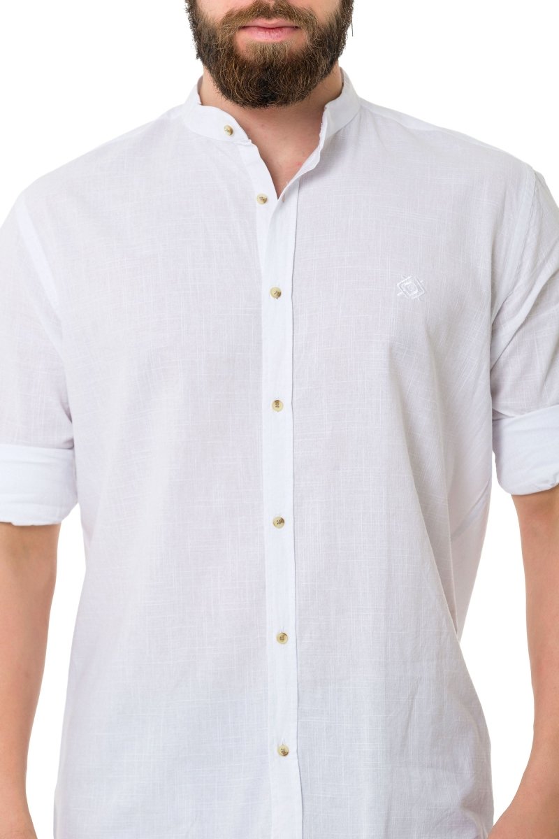 CH198 Keten Yazlık Gömlek
