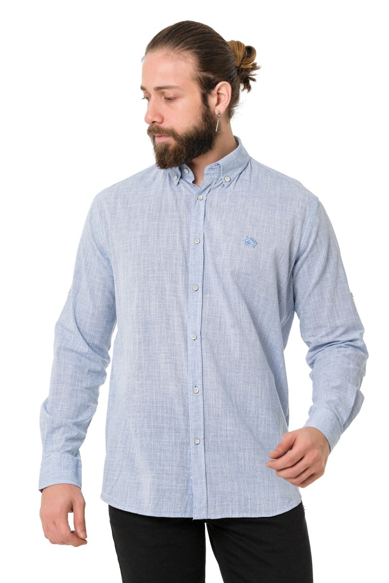 CH199–Men's Summer Linen Regular Fit Shirt