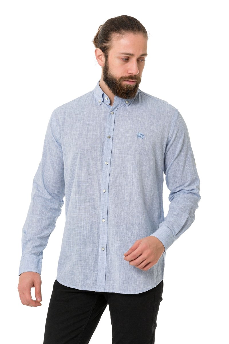 CH199–Men's Summer Linen Regular Fit Shirt