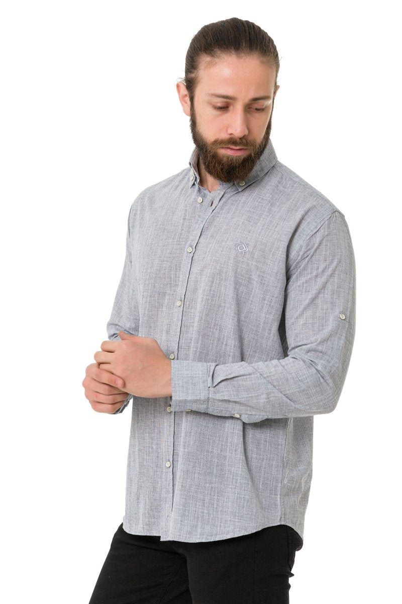 CH199–Men's Summer Linen Regular Fit Shirt