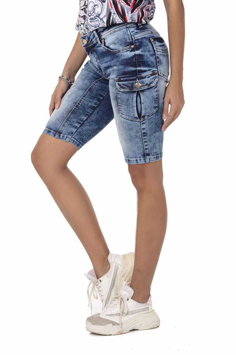 WK180 Desenli Kargo Şort