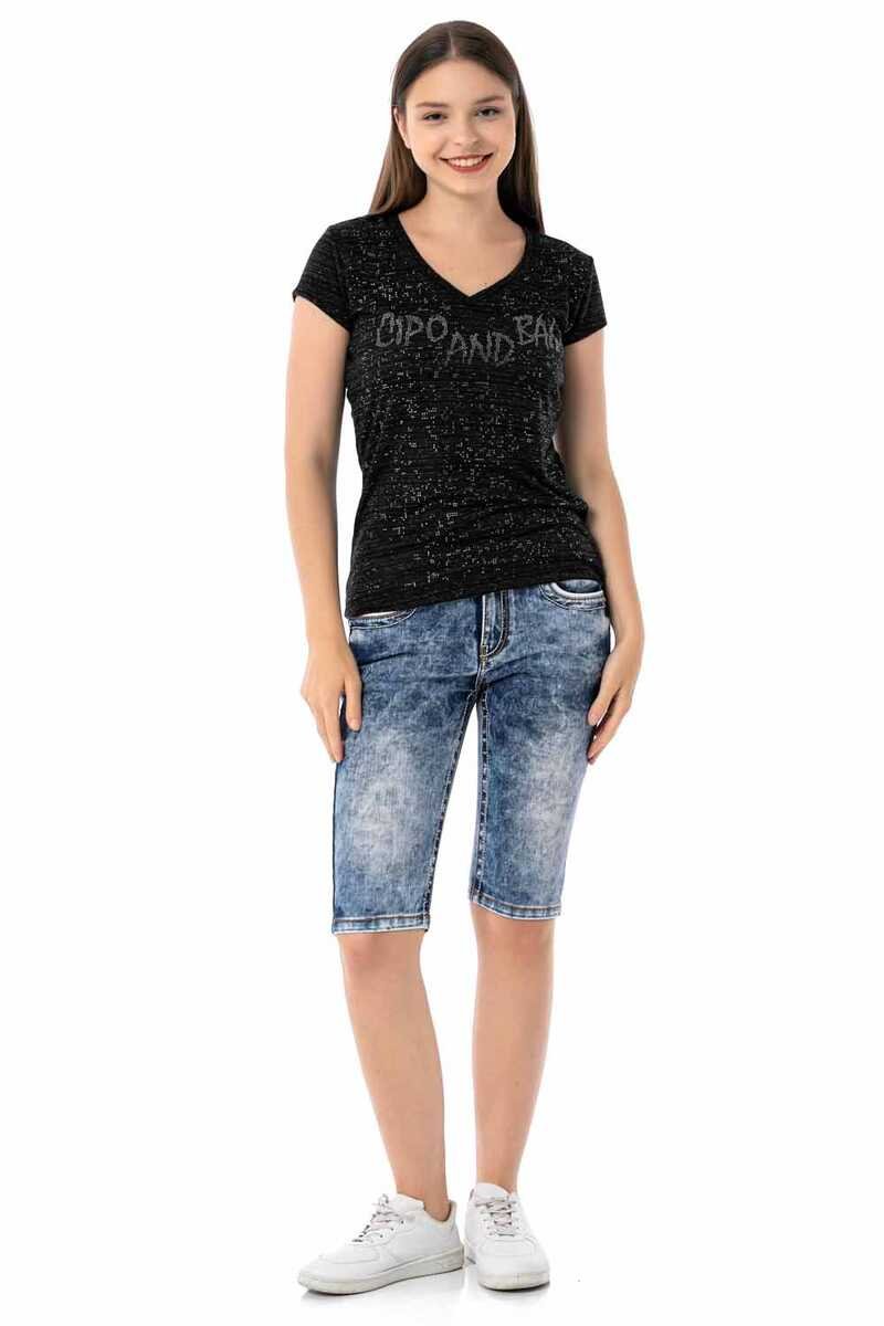 WK185 Buz Mavisi Kot Şort