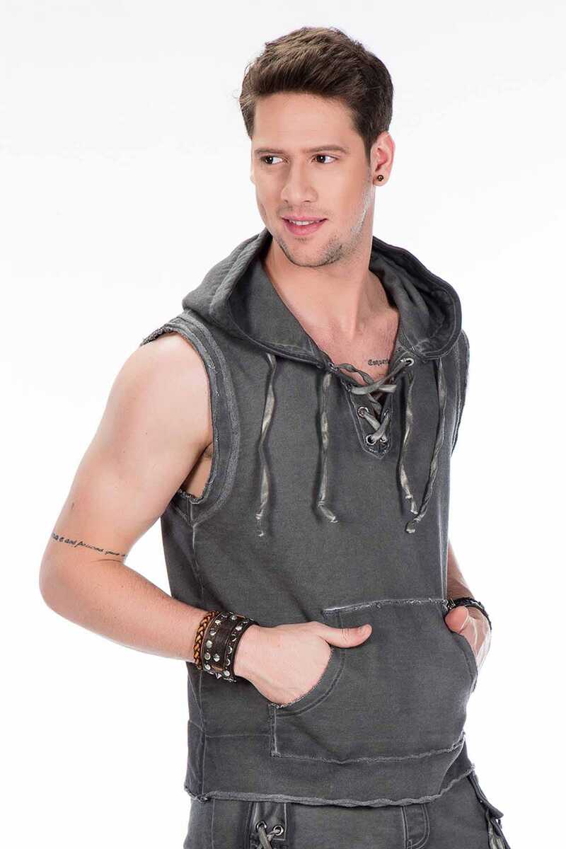 CL298 Kapşonlu Cepli Erkek Sweat Atlet