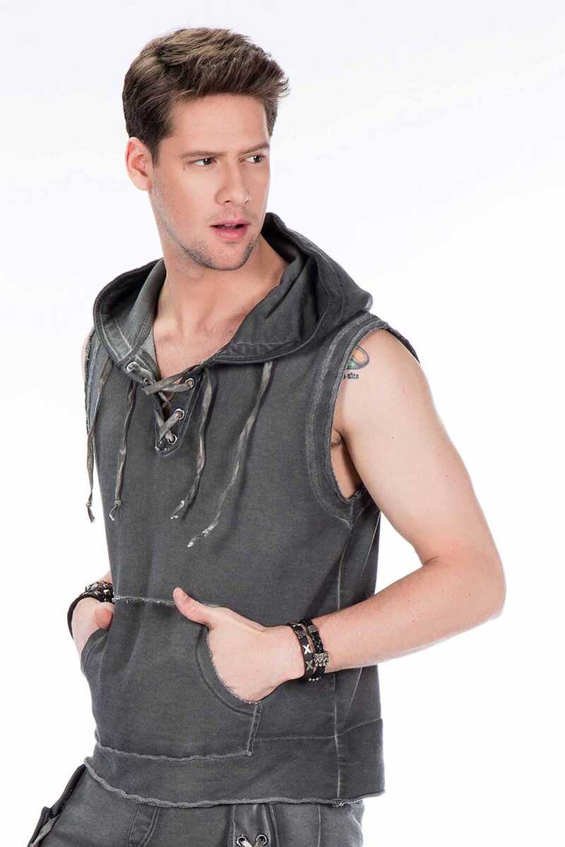 CL298 Kapşonlu Cepli Erkek Sweat Atlet