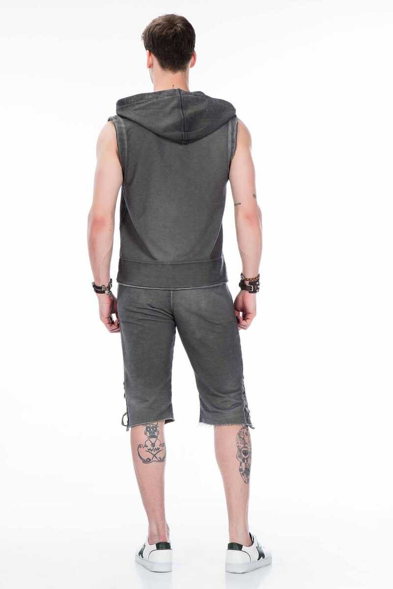 CL298 Kapşonlu Cepli Erkek Sweat Atlet