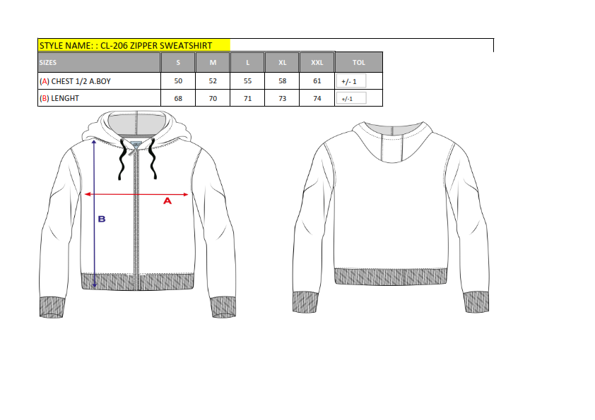 CL206 Kaplan Baskılı Kapşonlu Sweatshirt Erkek