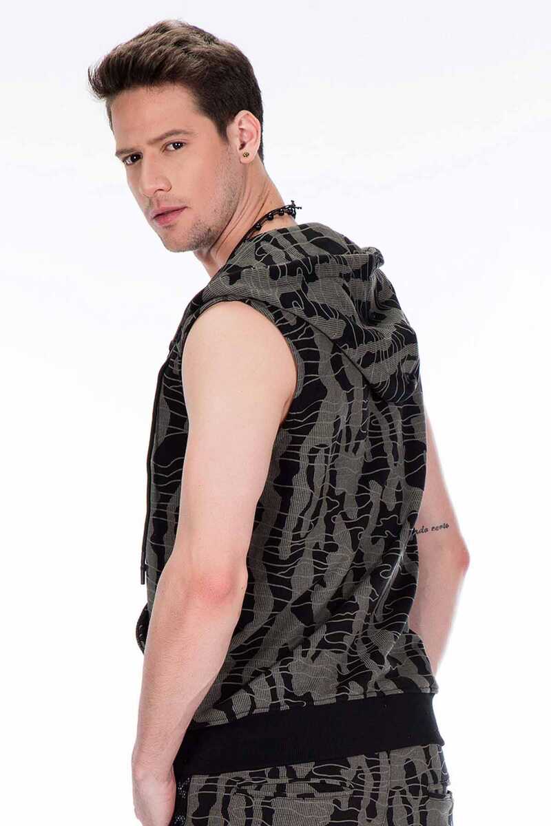 CL297 Kolsuz Erkek Sweat Spor Yelek