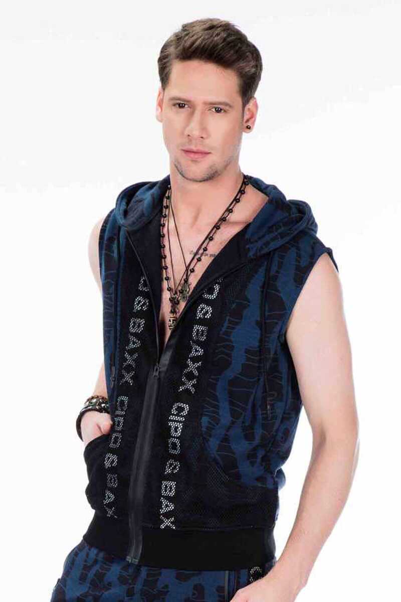 CL297 Kolsuz Erkek Sweat Spor Yelek