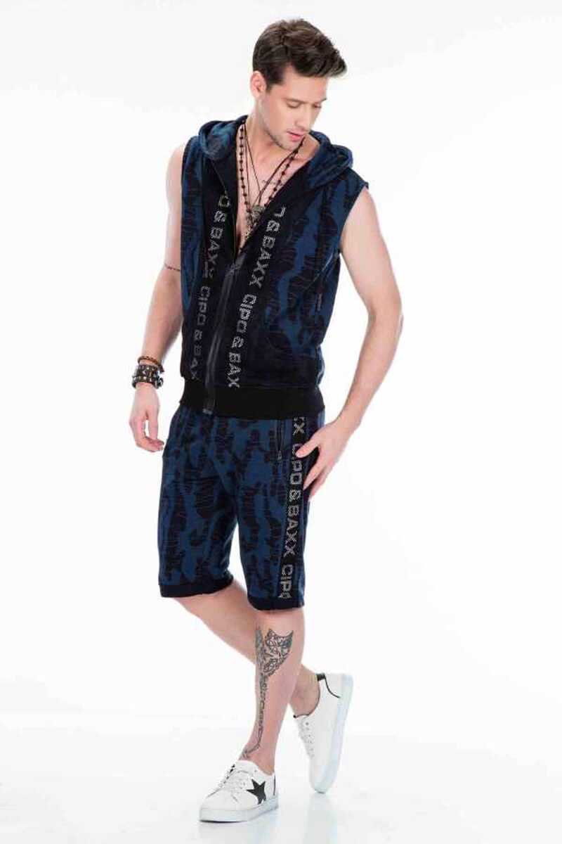 CL297 Kolsuz Erkek Sweat Spor Yelek