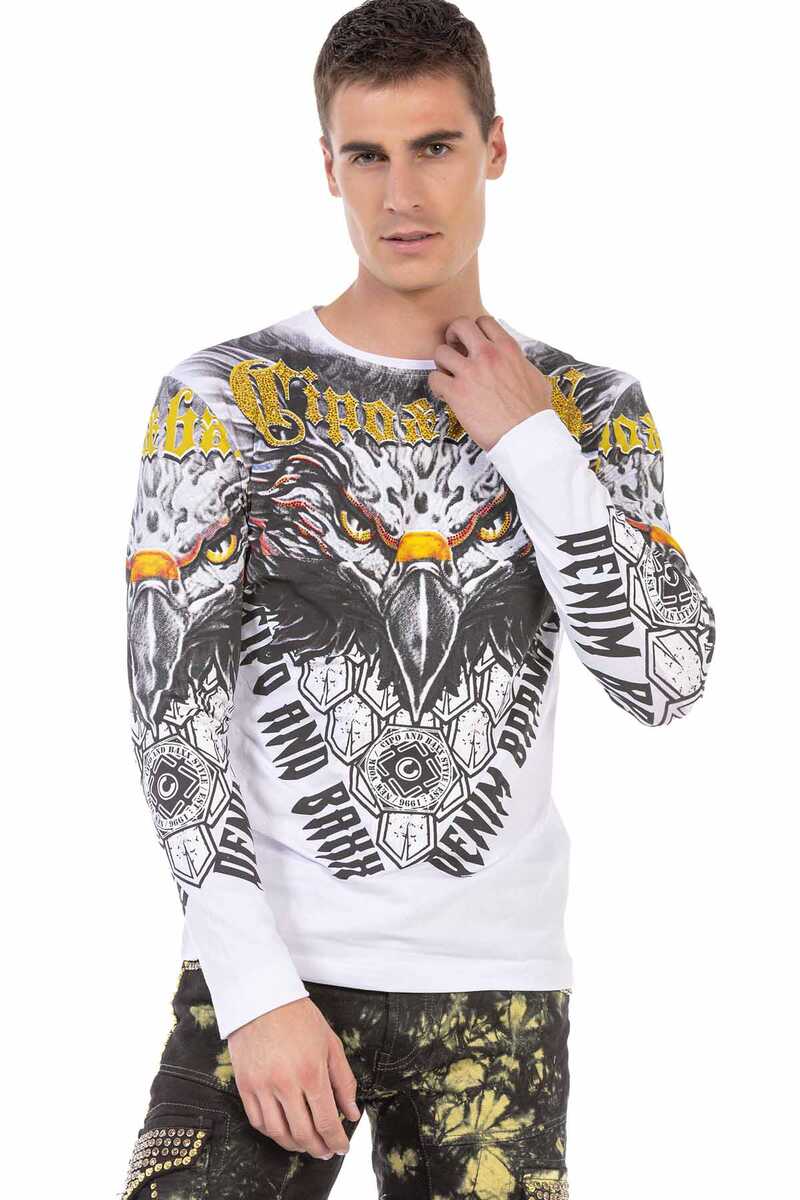 CL488 Kartal Baskılı Sweatshirt