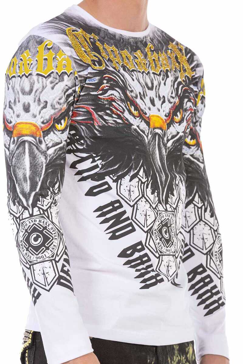 CL488 Kartal Baskılı Sweatshirt