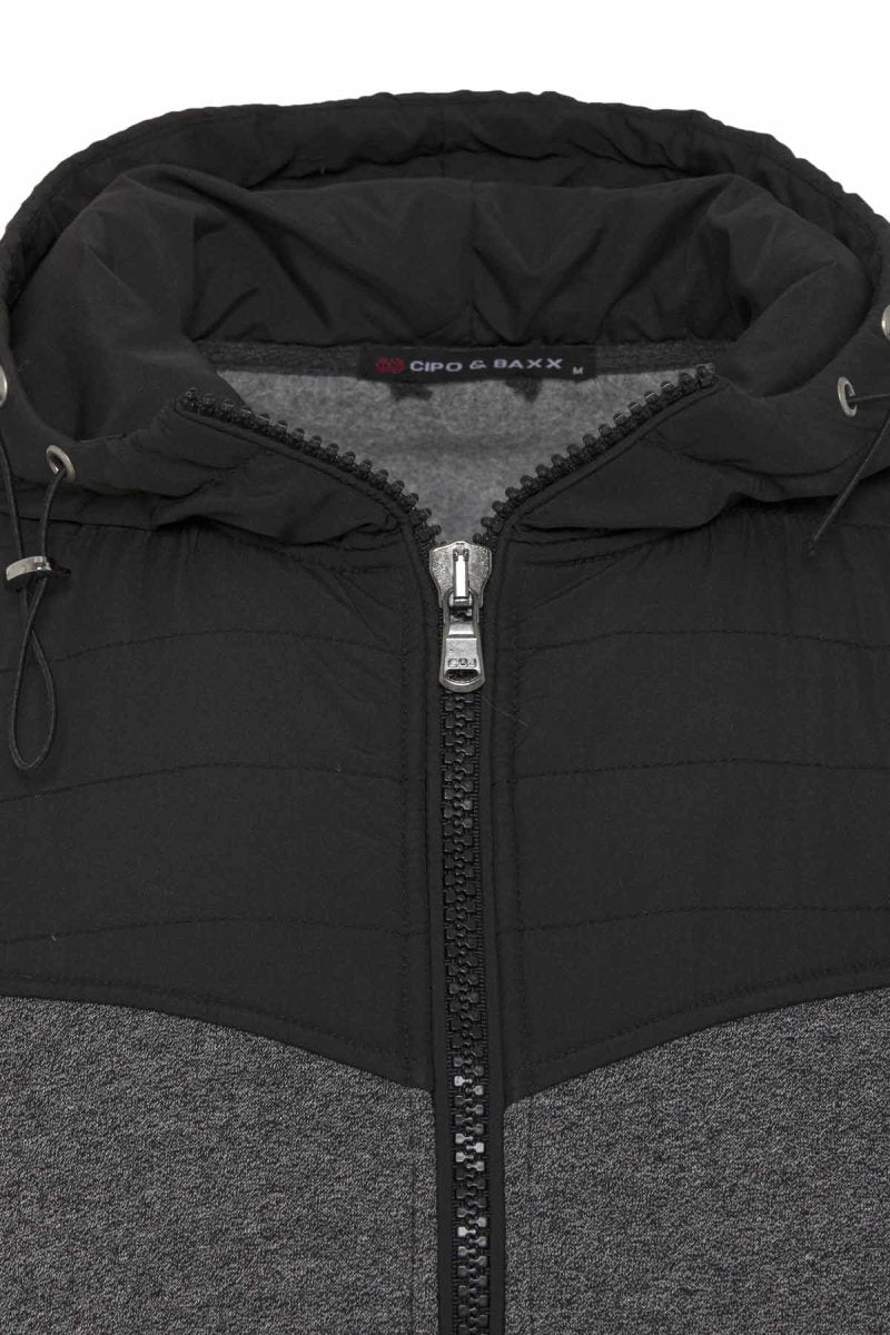 CL535 Kapşonlu Kışlık Erkek Sweatshirt