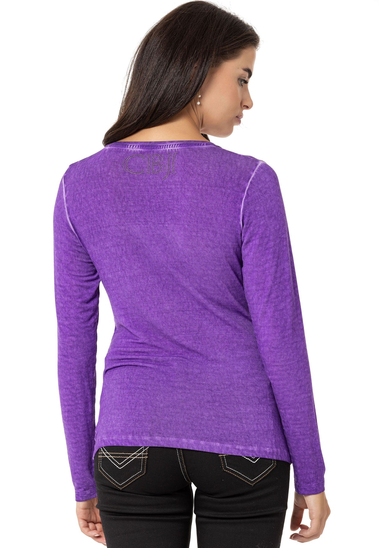 WL355  Kadın Yaka  Kısmı Detaylı Basic Üst