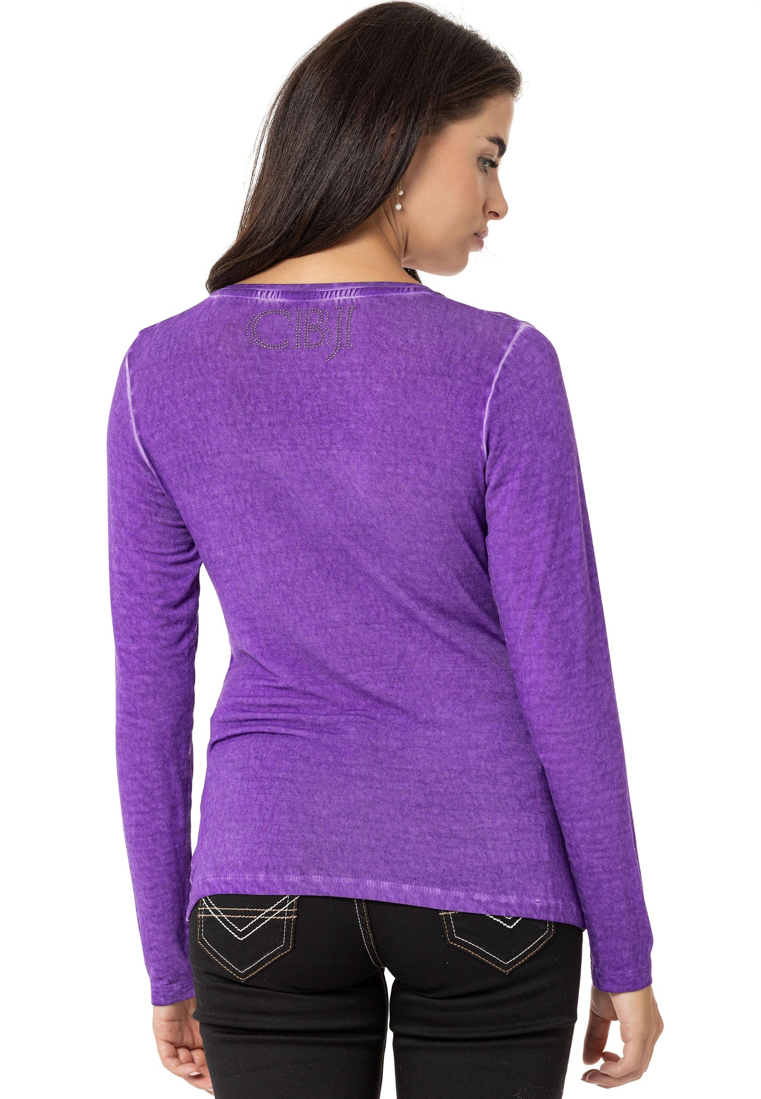 WL355  Kadın Yaka  Kısmı Detaylı Basic Üst