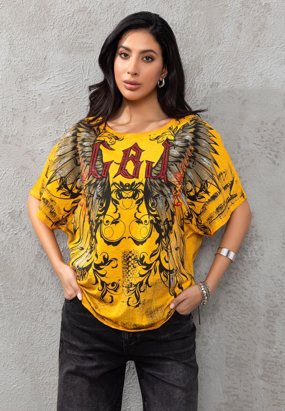 WT377 Women Stylish T-shirt