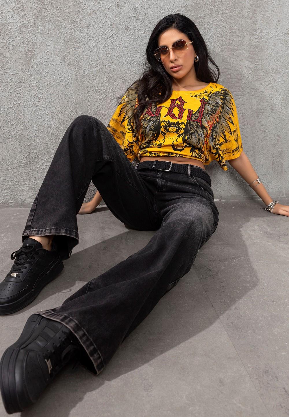 WT377 Women Stylish T-shirt