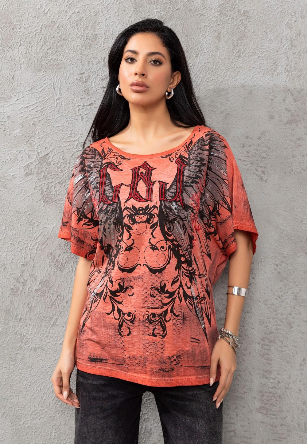 WT377 Women Stylish T-shirt