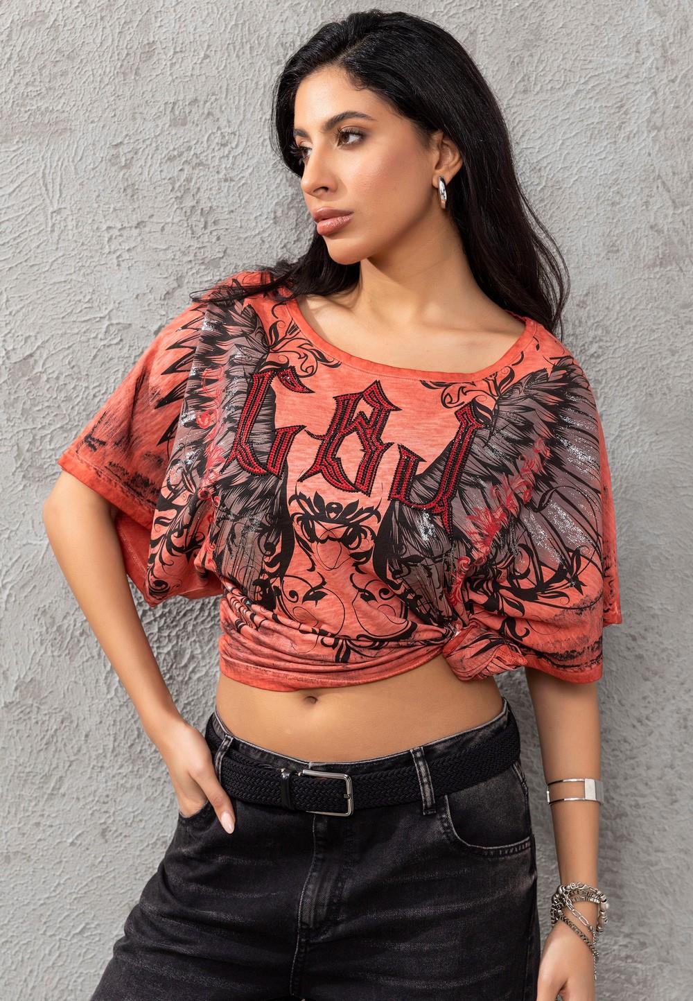 WT377 Women Stylish T-shirt