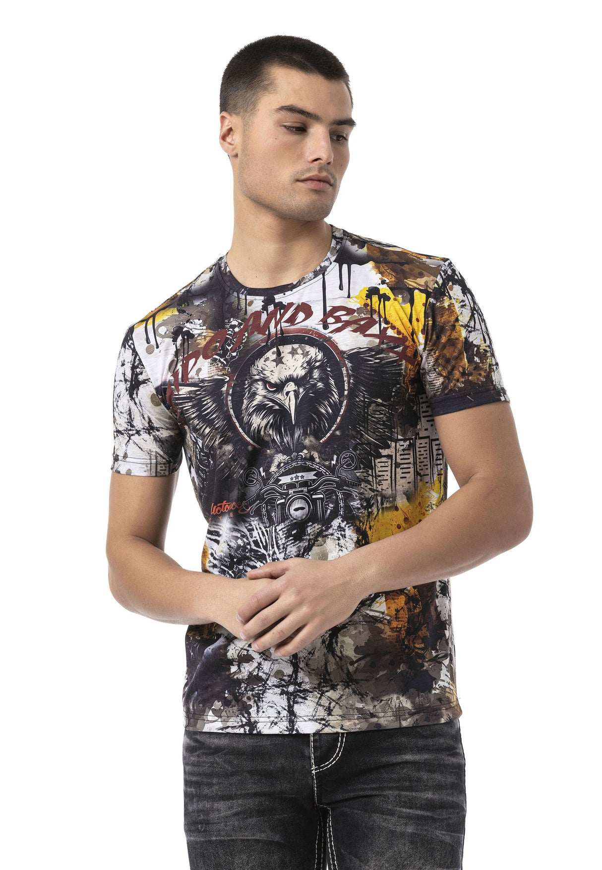 CT822 Eagle Spirit Power Men T-Shirt