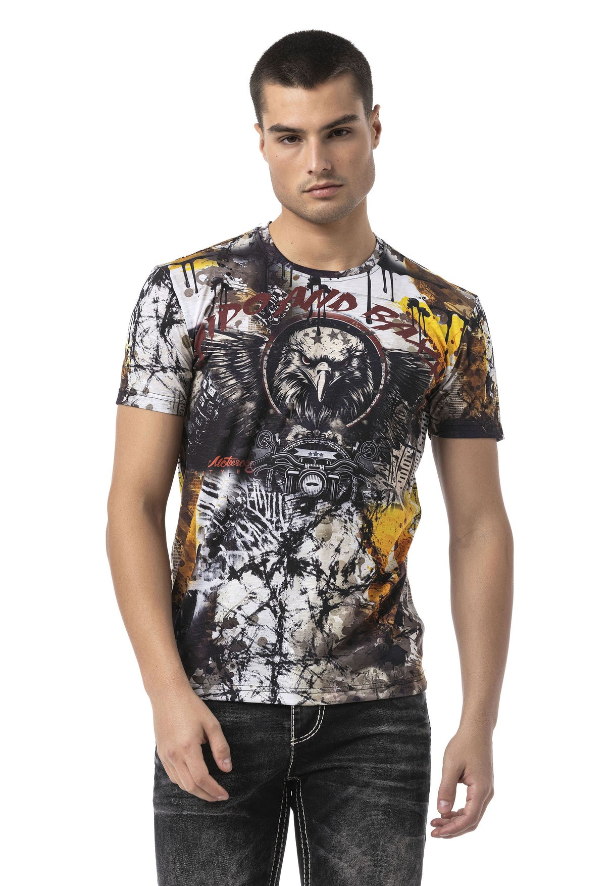 CT822 Eagle Spirit Power Men T-Shirt