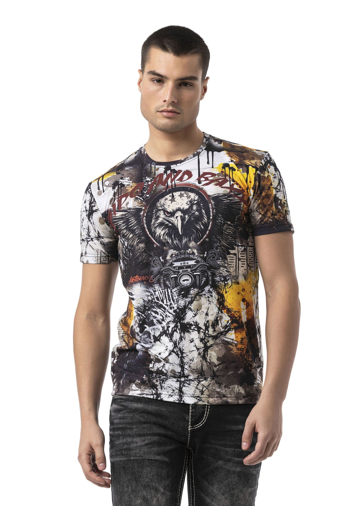 CT822 Eagle Spirit Power Men T-Shirt