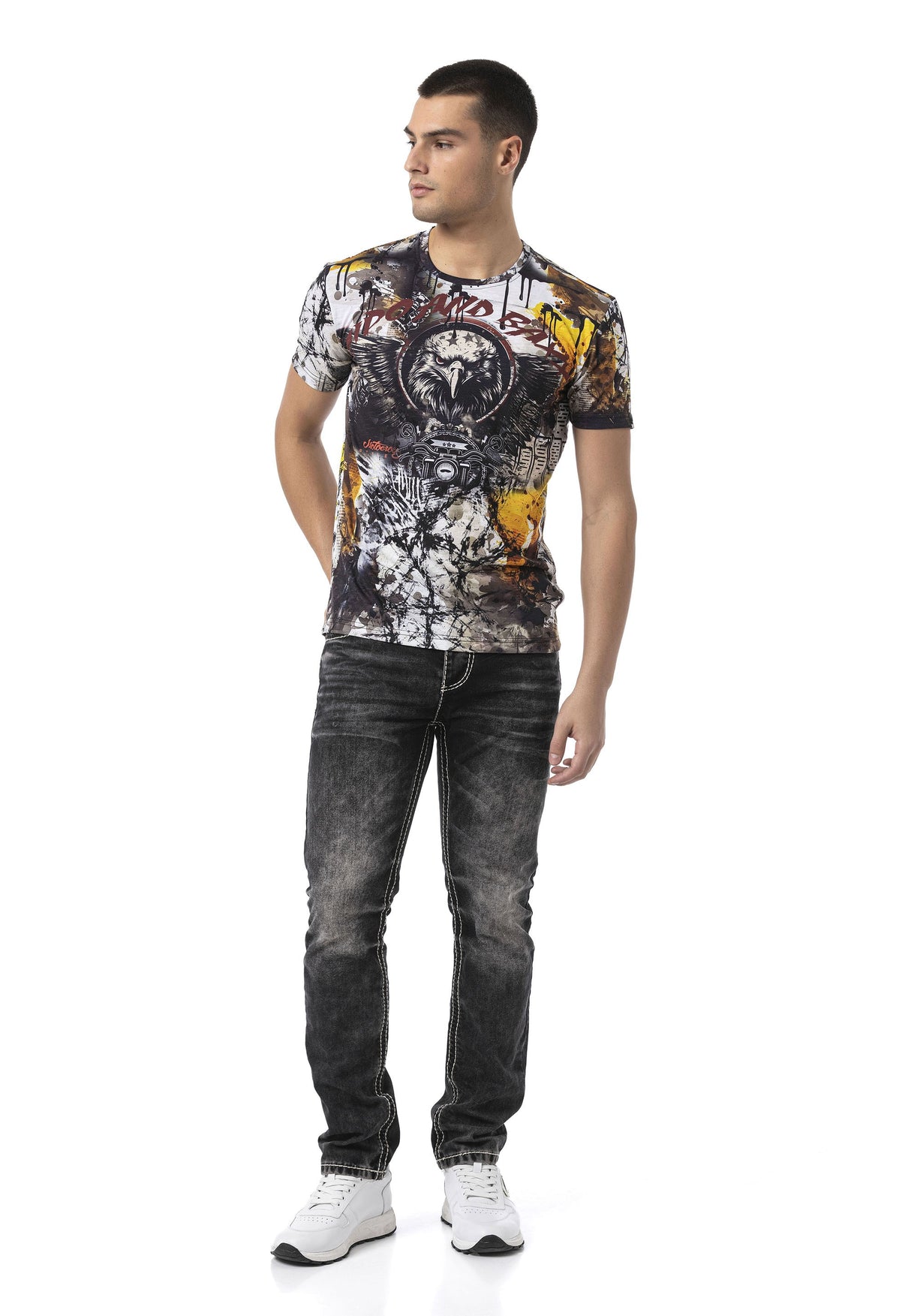 CT822 Eagle Spirit Power Men T-Shirt