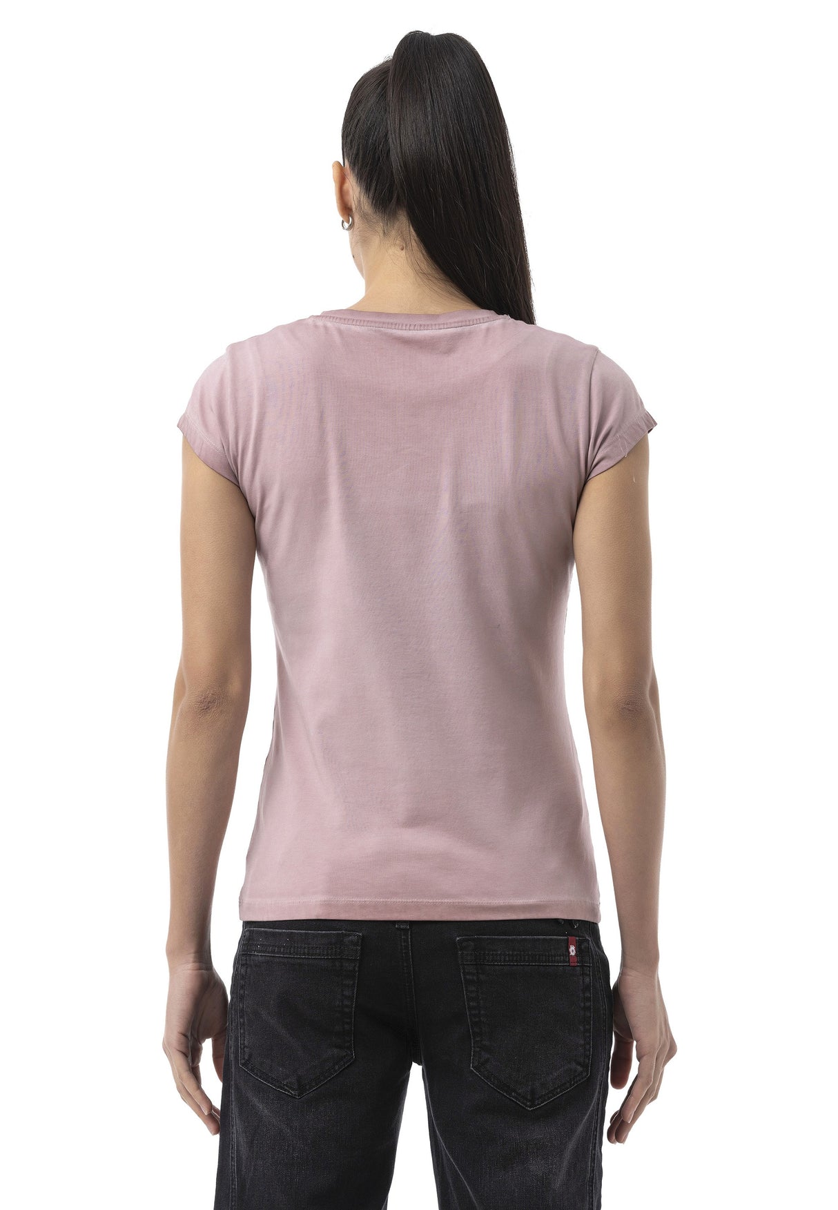 WT396 Women's Graphic Print T-Shirt