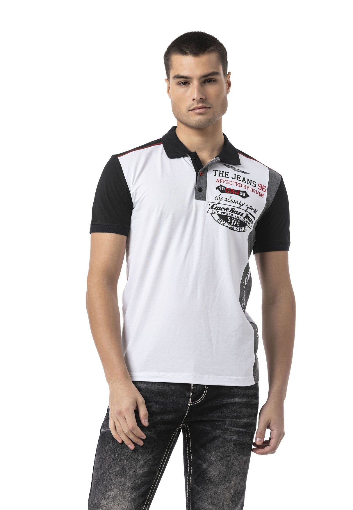 CT799 EliteEdge Men’s Polo Shirt – Bold Spirit Edition