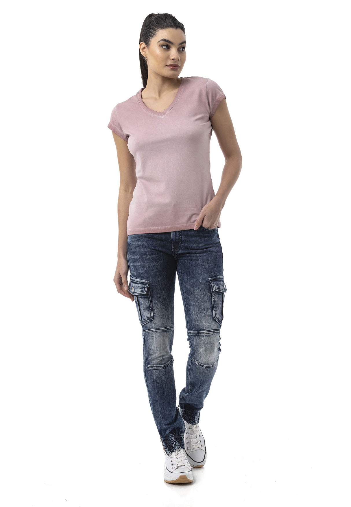 WT385 RebelGlam Graphic Women’s Tee Bold Attitude Edition