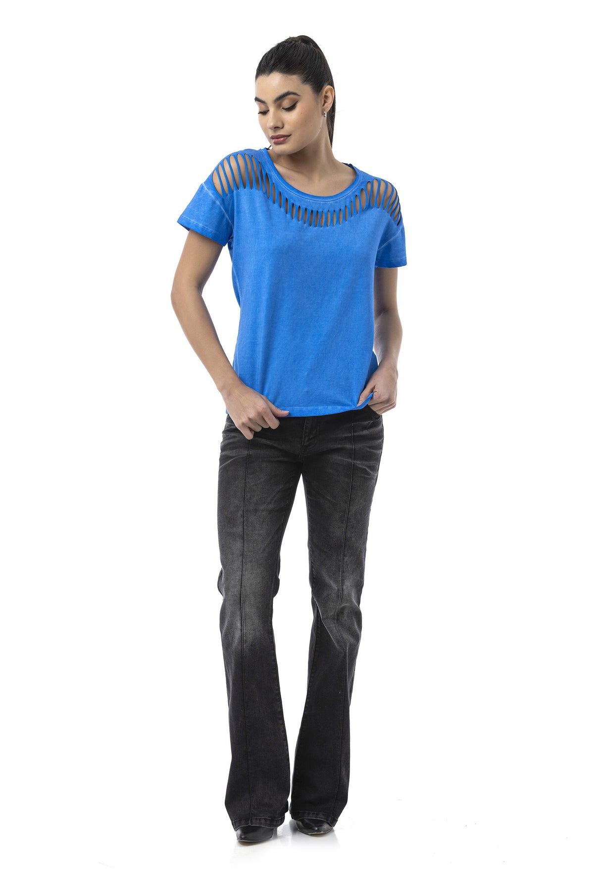 WT388 PowerMuse Graphic Women’s T-Shirt Fearless Chic Edition