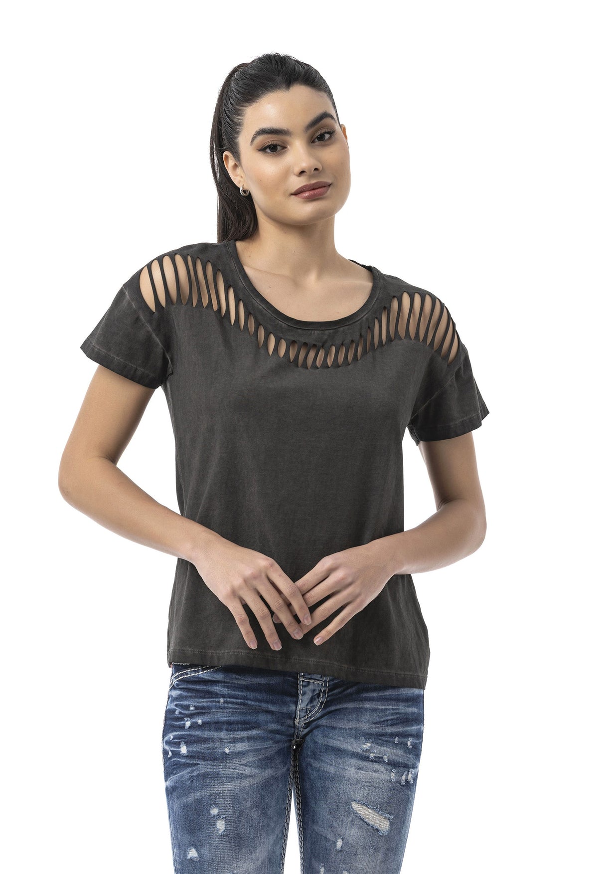 WT388 PowerMuse Graphic Women’s T-Shirt Fearless Chic Edition