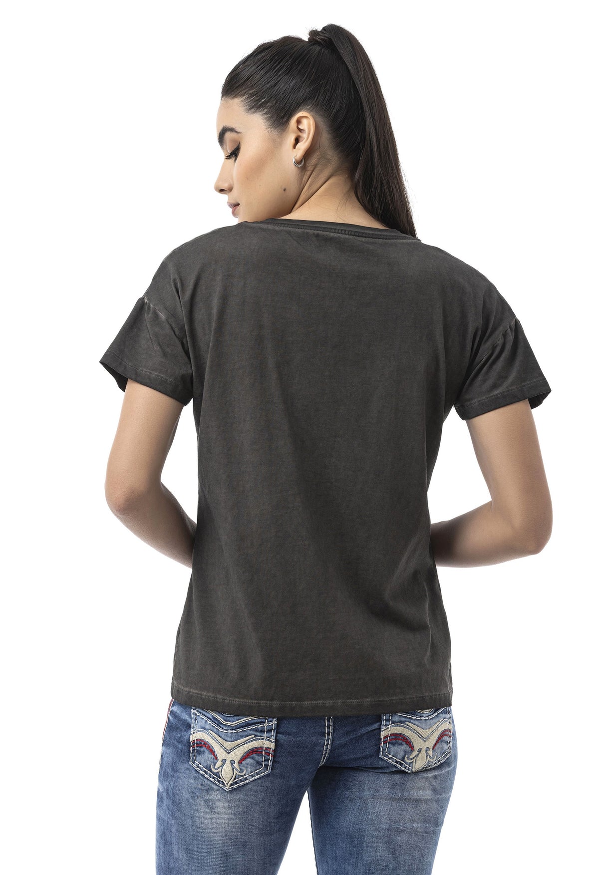 WT388 PowerMuse Graphic Women’s T-Shirt Fearless Chic Edition