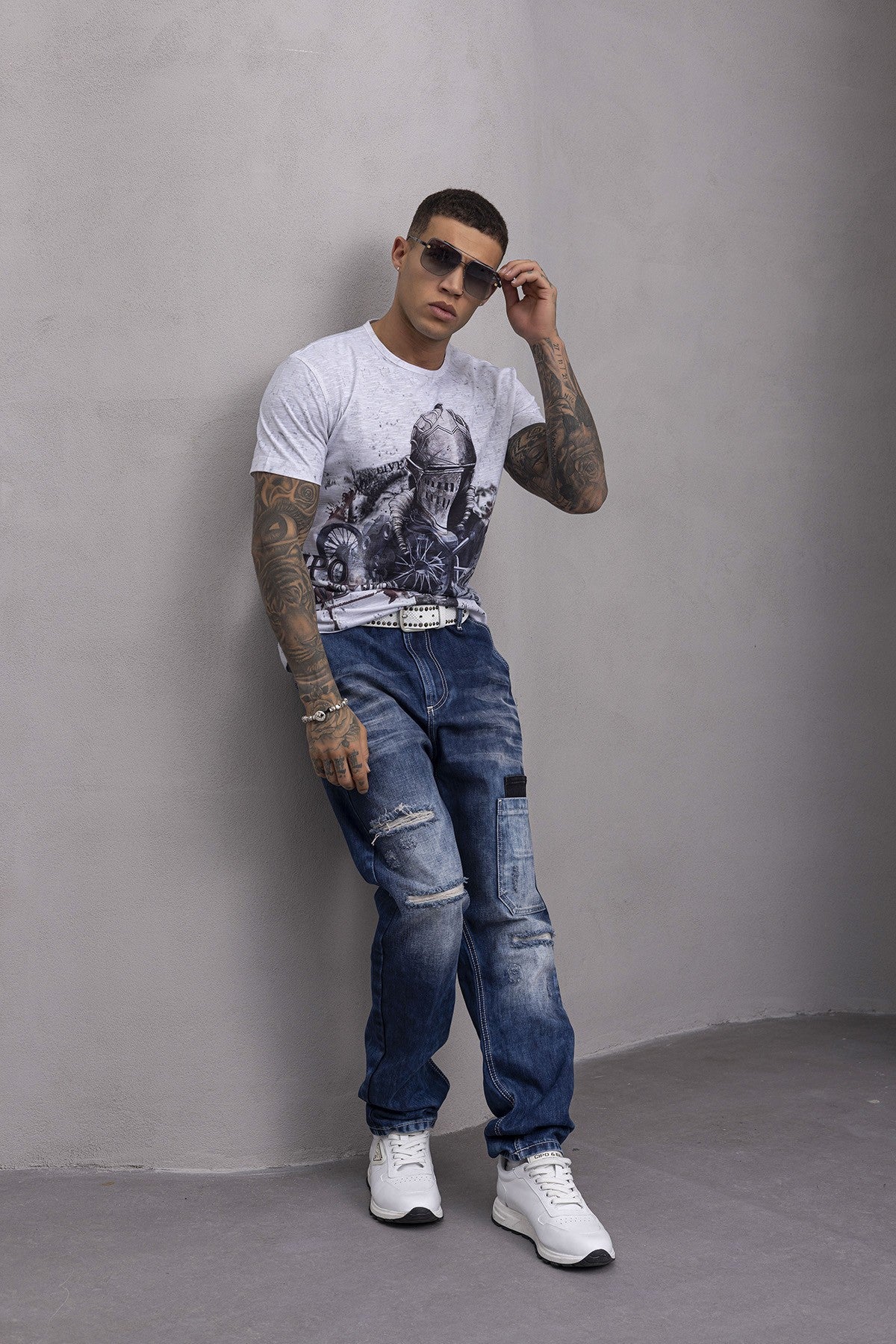 CT828 IronCore Men’s Graphic T-Shirt Street Dominator Edition