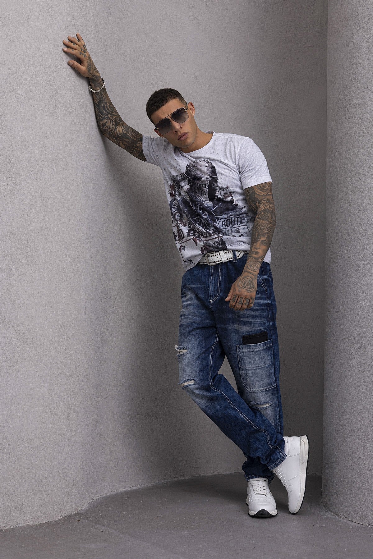 CT828 IronCore Men’s Graphic T-Shirt Street Dominator Edition