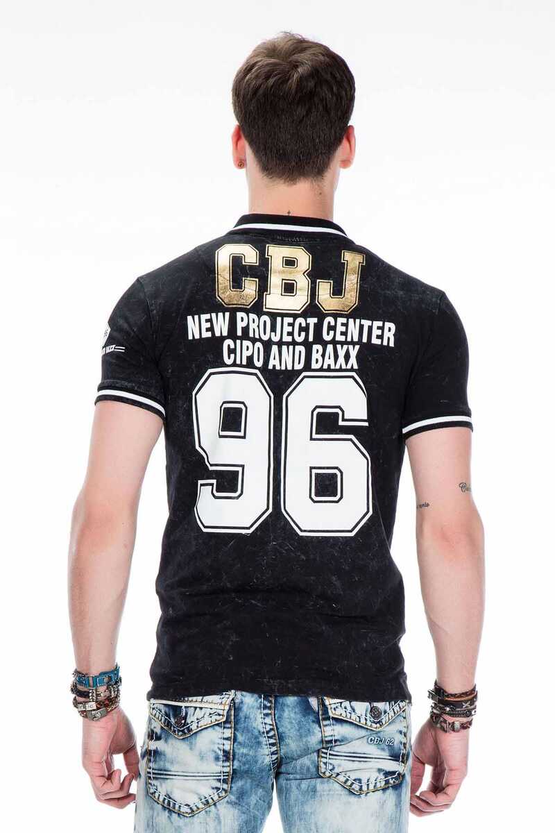 CT381 West Coast Baskılı Polo Yaka Tişört