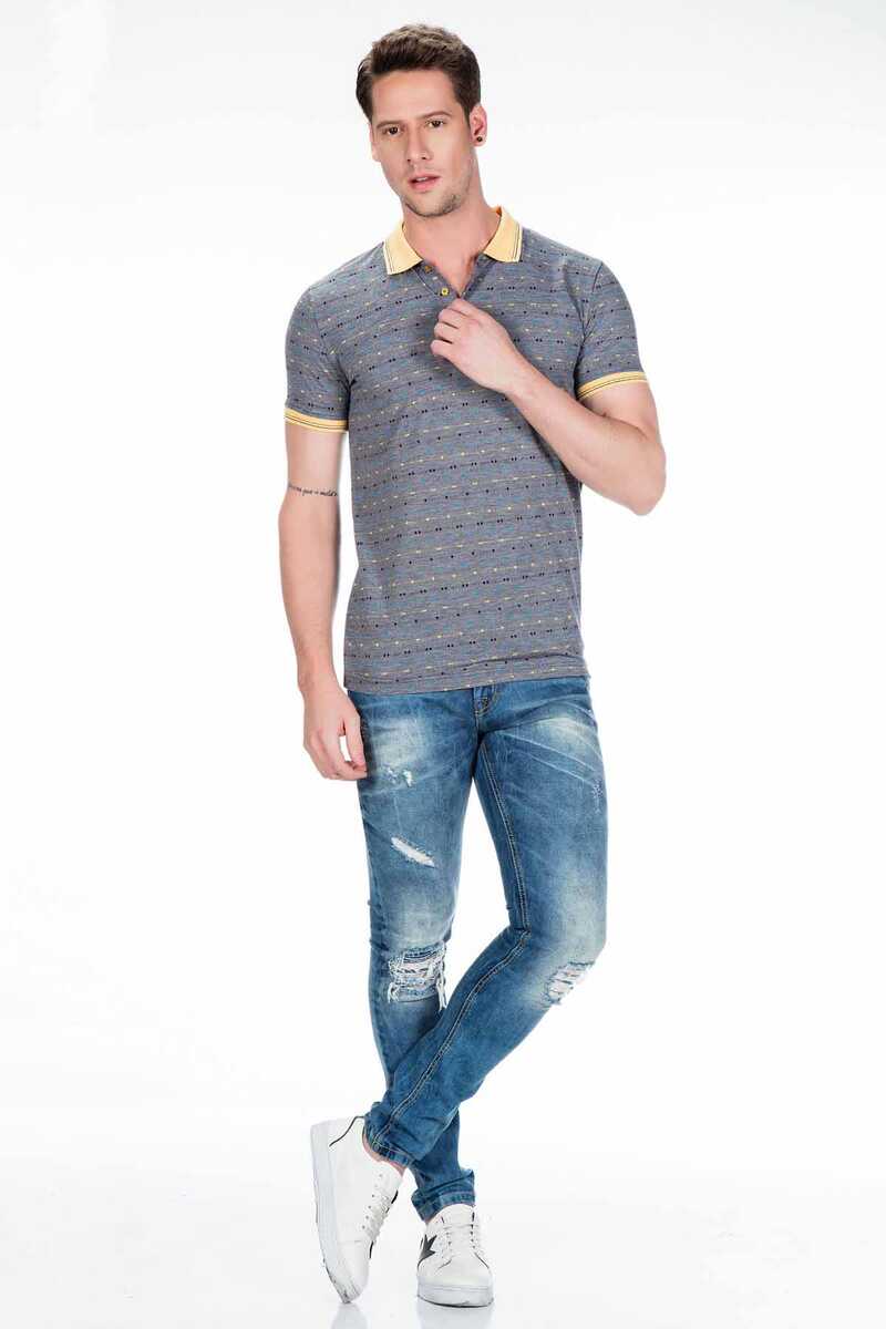 CT440 Polo Yaka Klasik Erkek Tişört