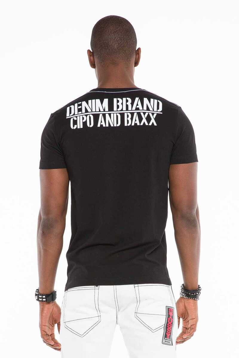 CT485 Dövmeli Korsan Bebek Baskılı Erkek Tişört