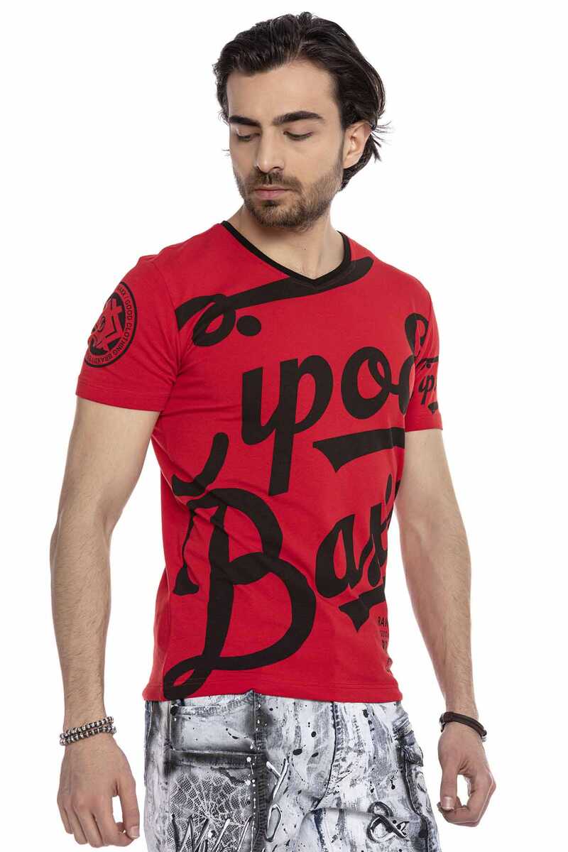 CT635 V Yaka Basic Tişört