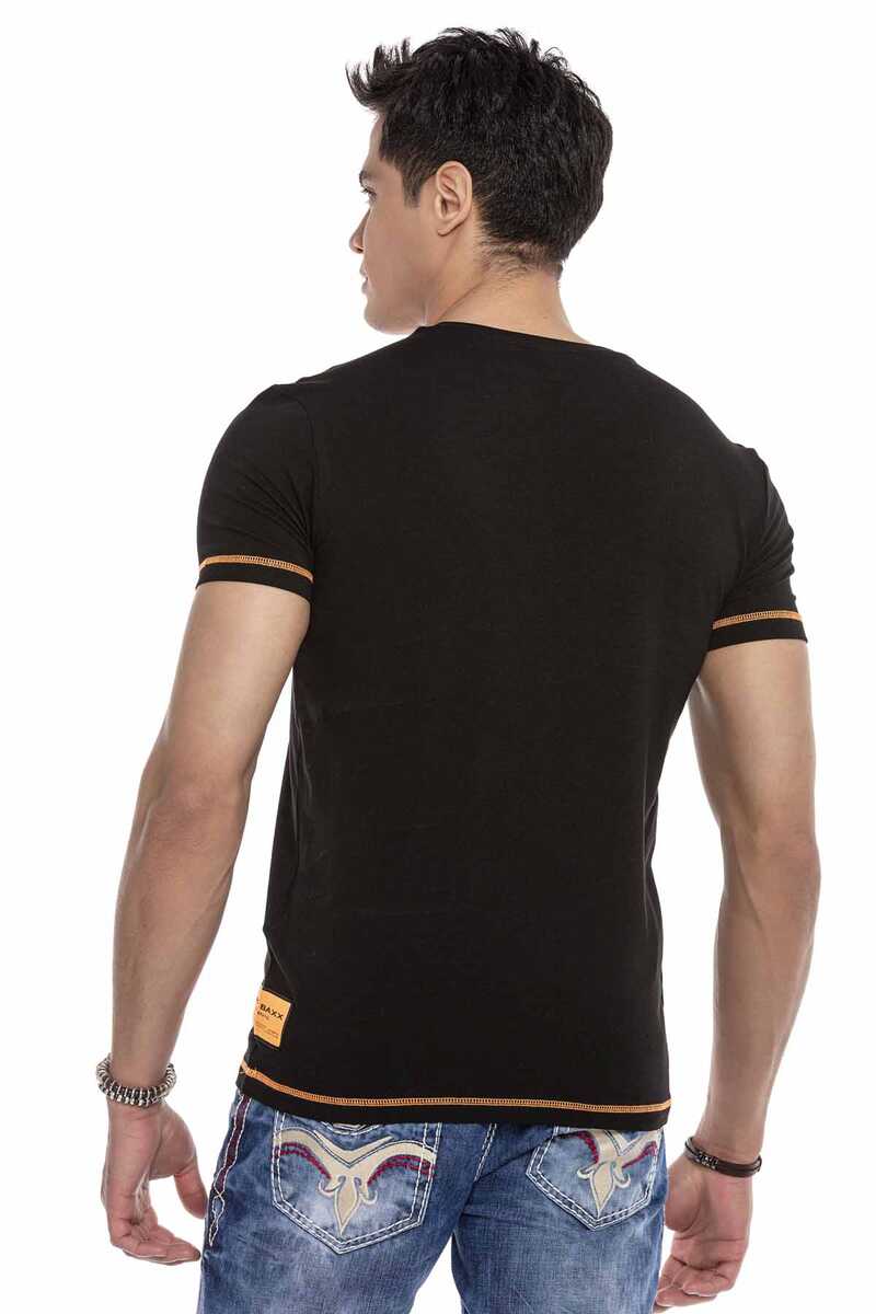 CT644 Neon Baskılı Erkek Tişört