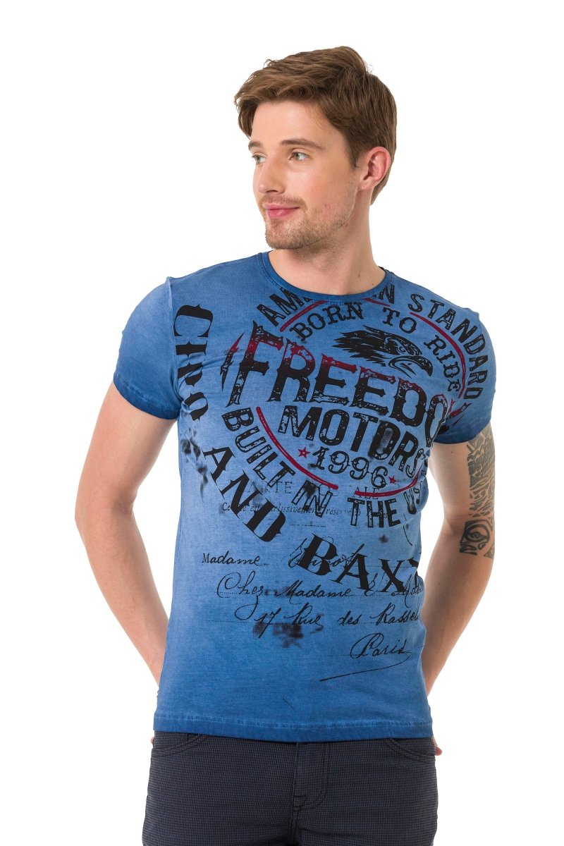 CT689 Baskılı Erkek Tişört