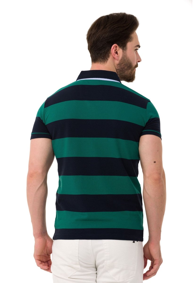 CT741–Men’s Smart-Fit Polo Collar T-Shirt