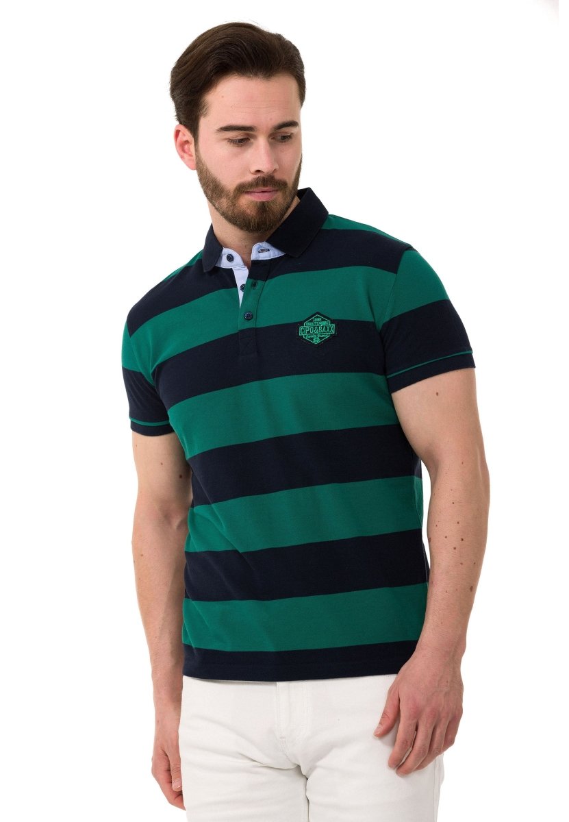 CT741–Men’s Smart-Fit Polo Collar T-Shirt